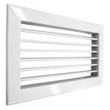 1VA-500х100 решетка однорядная алюминиевая 1VA-500х100 решетка однорядная алюминиевая