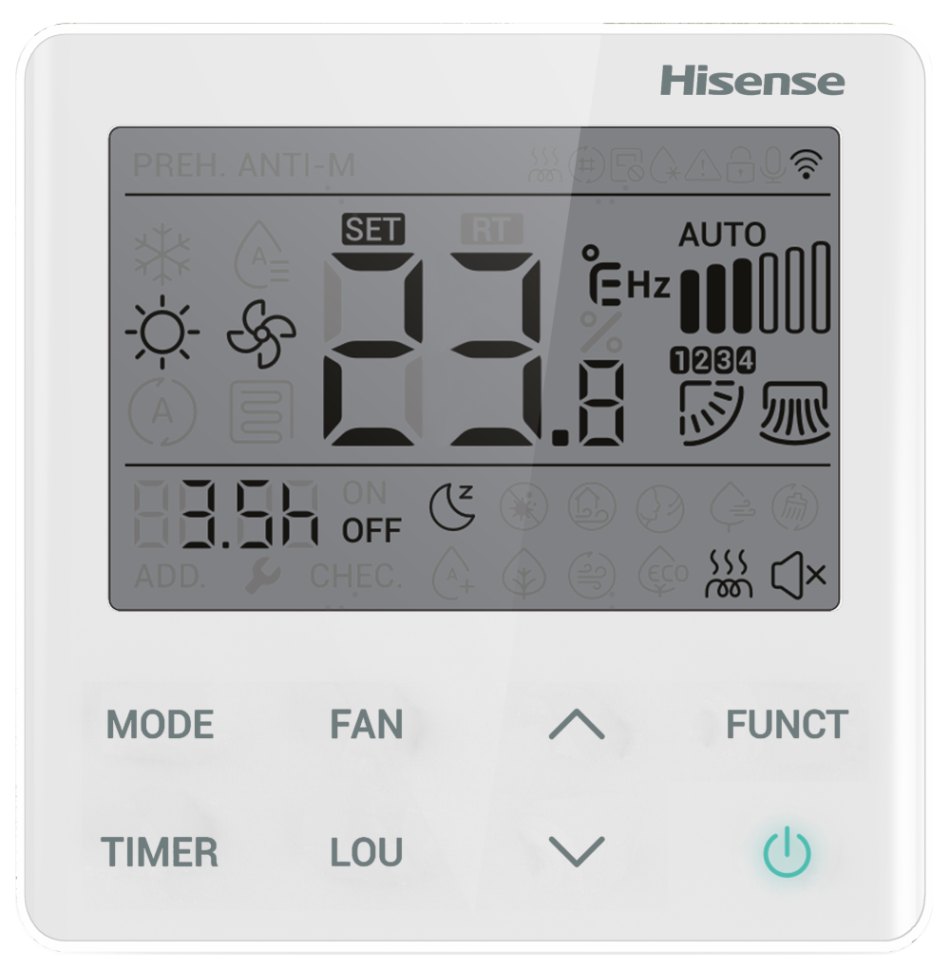 Внутренний блок мульти сплит-системы консольного типа Hisense Free Match DC Inverter AKT-12UR4RK8