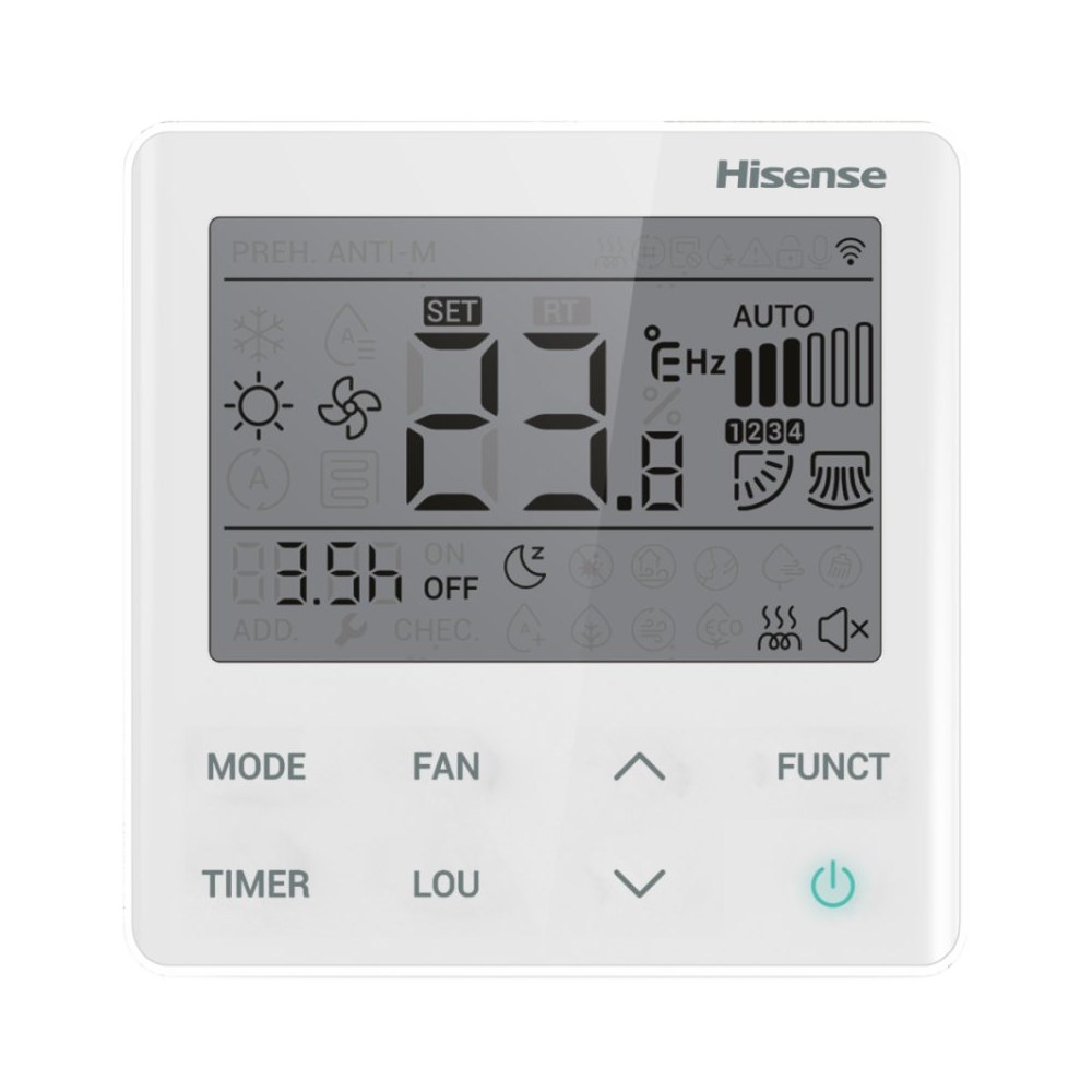Инверторная сплит-система канального типа Hisense HEAVY EU DC Inverter ADT-18UX4RCL8/AUW-18U4RS7 WI-FI