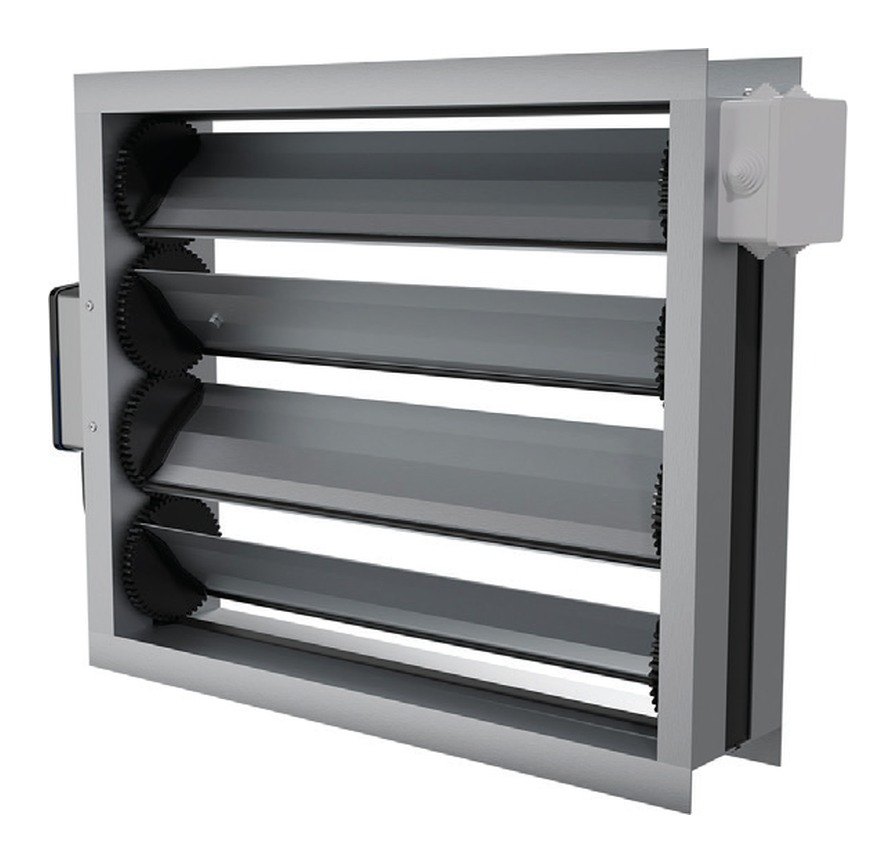 Воздушный клапан с электроподогревом ВКп 350×700