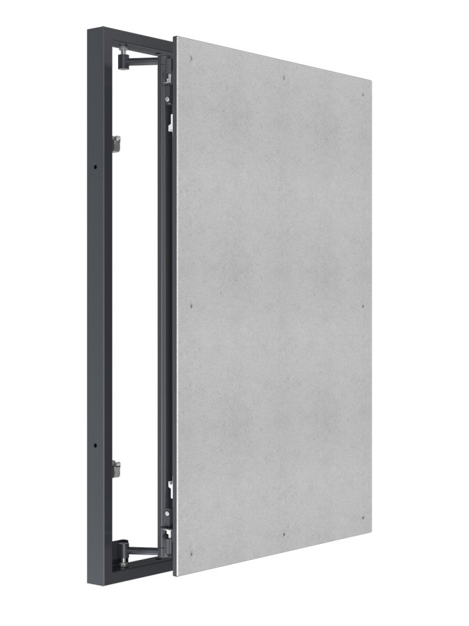 Люк ревизионный D Ceramo Steel 600х900 скрытый монтаж окрашенная сталь EVECS