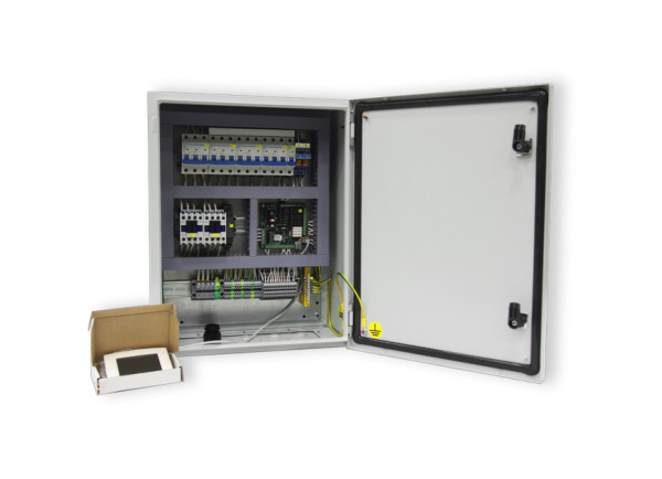Щит управления с выносным пультом DMXGT/15кВт/V/Fi/HW/CW /CF/HE.4х41кВт/M-IP65