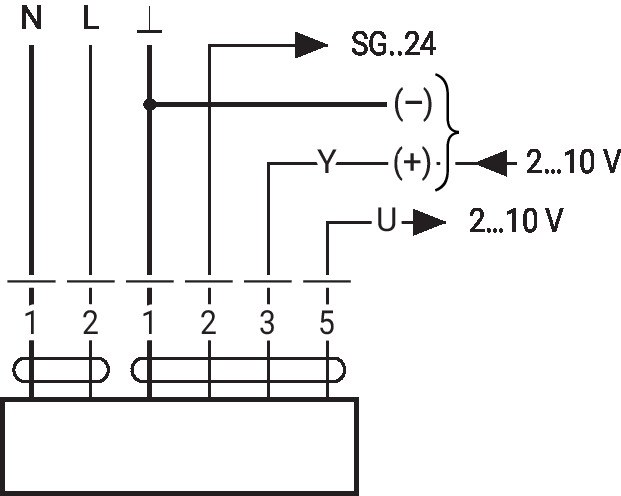 SM230PSR — Схема подключения